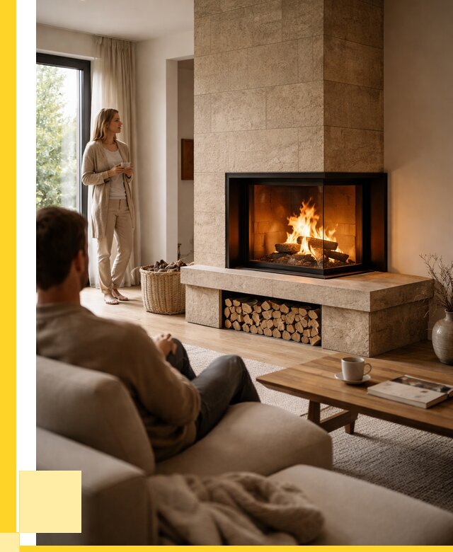 Угловые камины из кирпича установка в Ишиме от 155895 р. ЭриданШм