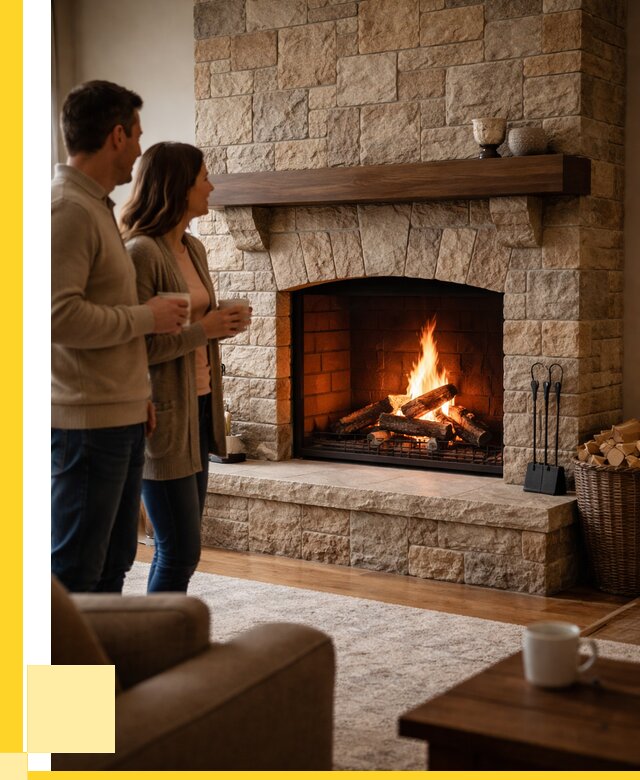 Каменные камины на заказ в Ишиме от 187074 р. | ЭриданШм