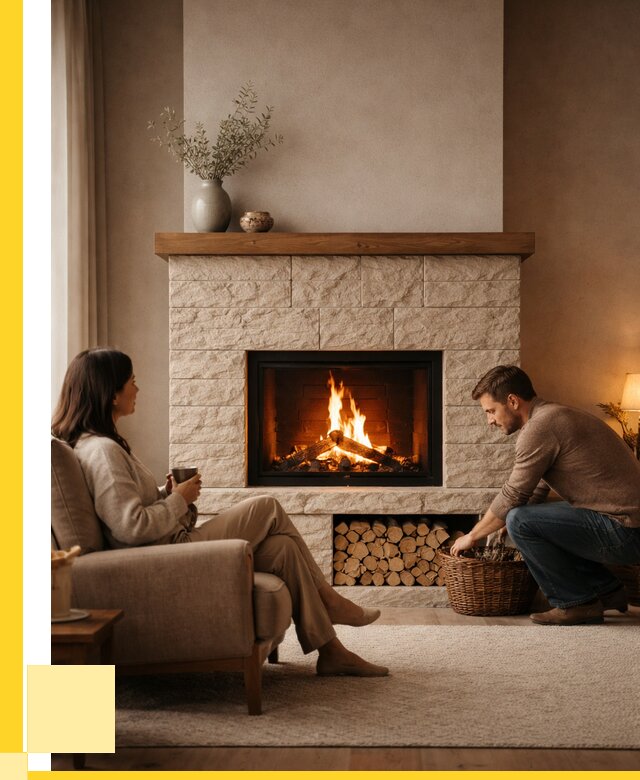 Камины для дома в Ишиме под ключ от 155895 р. | ЭриданШм