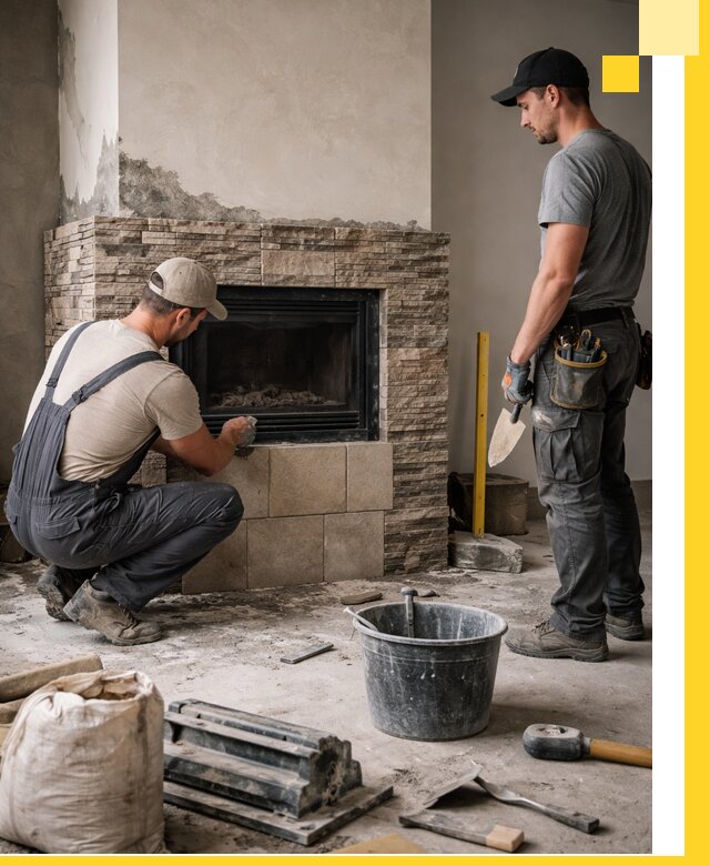 Камины под ключ в Ишиме: проект, изготовление и монтаж