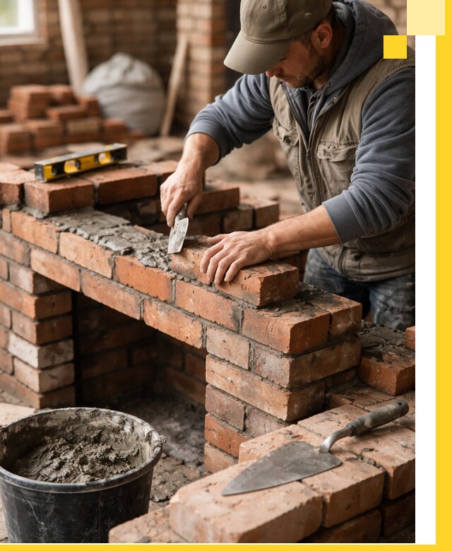 Кладка каминов под ключ в Ишиме профессиональная отделка и монтаж