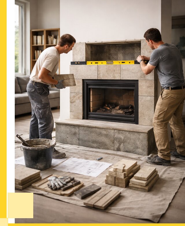 Монтаж каминов и установка в Ишиме от 46769 р. | ЭриданШм