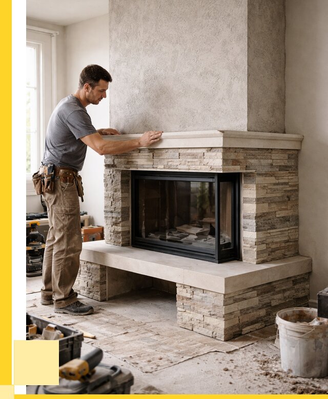 Изготовление каминов под ключ в Ишиме от 155895 р. | ЭриданШм