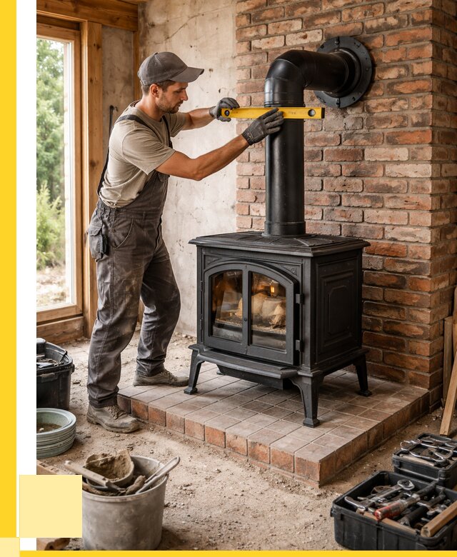 Монтаж печей установка банной печи в Ишиме от 15590 р. | ЭриданШм