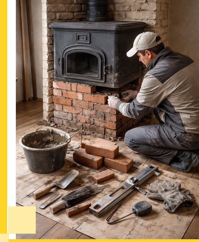 Ремонт печей в Ишиме от 12472 р., услуги печника ЭриданШм