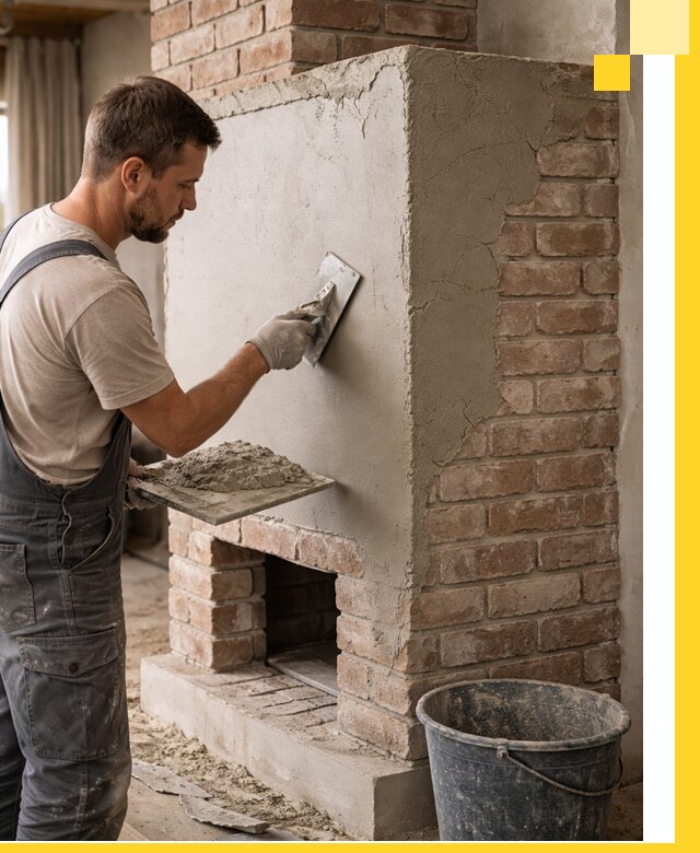 Отделка печей и облицовка каминов в Ишиме под ключ