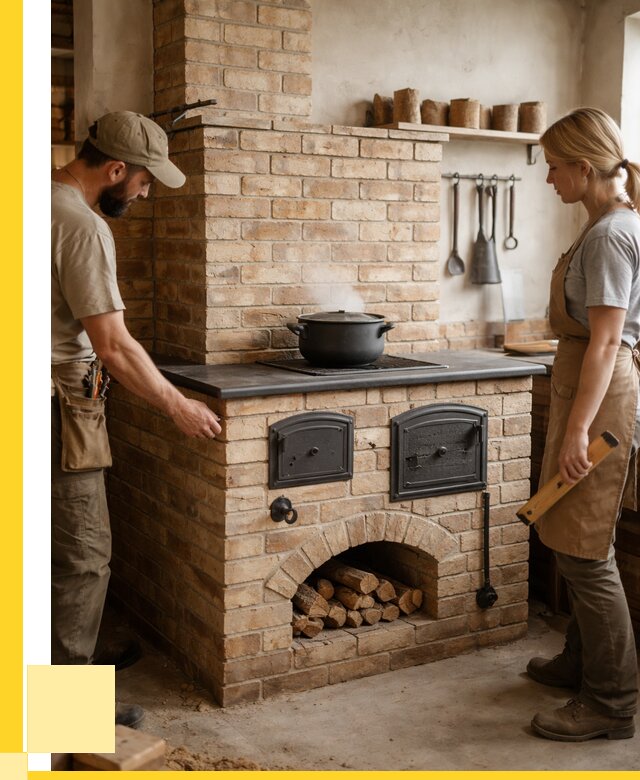 Варочно отопительные печи в Ишиме от 93537 р. | ЭриданШм