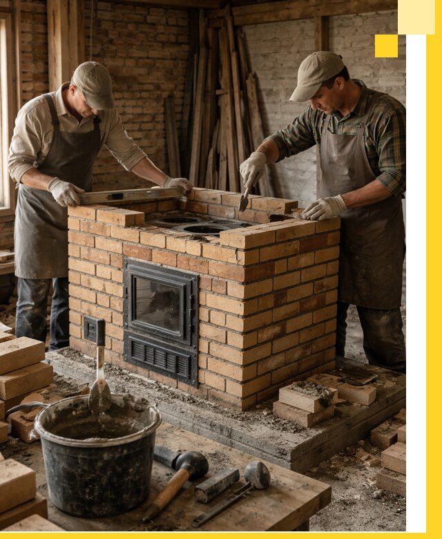 Изготовление и установка варочных печей под ключ в Ишиме