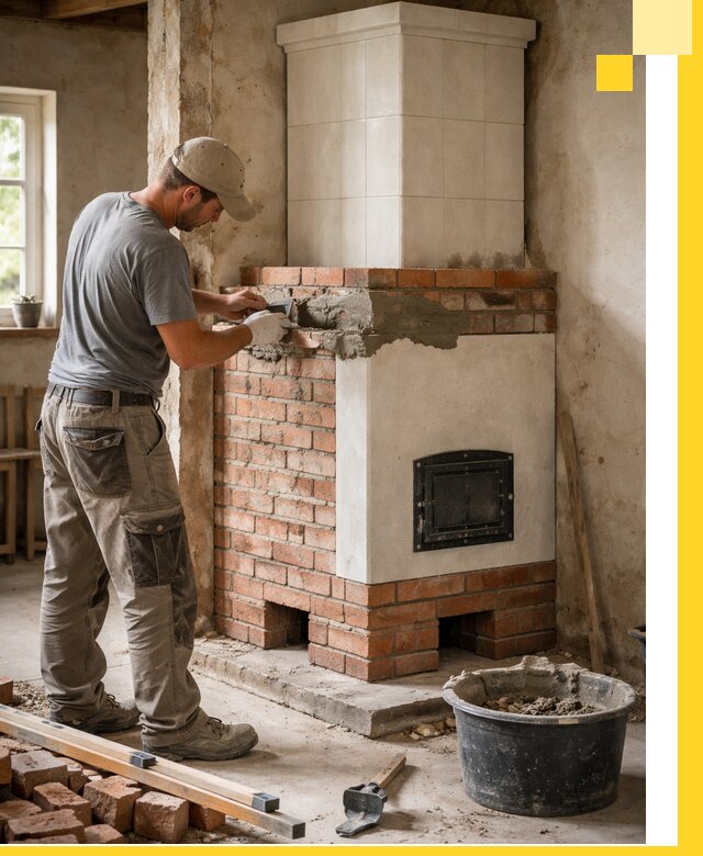 Изготовление и установка печей-голландок под ключ в Ишиме