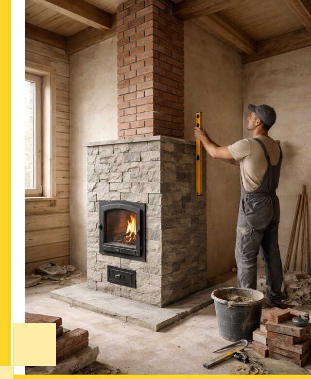 Печи и дымоходы под ключ в Ишиме от 46769 р., ЭриданШм