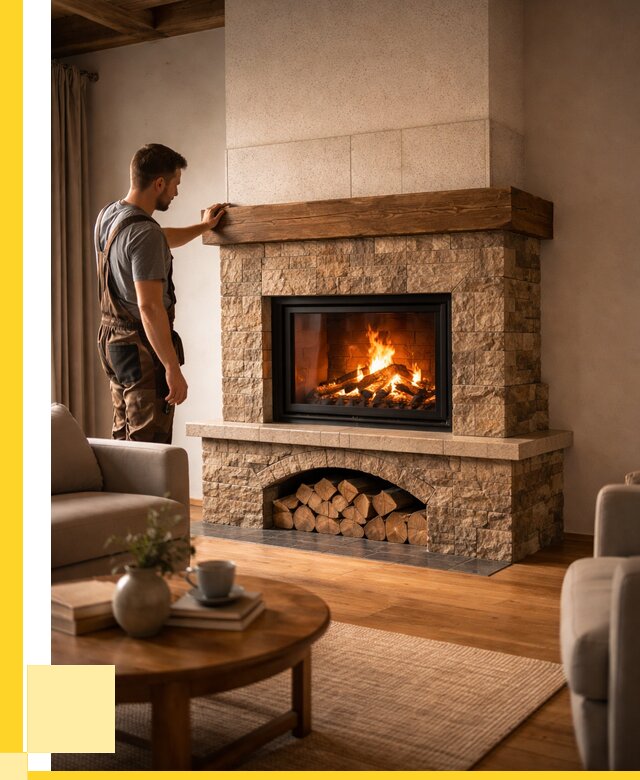 Печи камины для дома под ключ в Ишиме от 57162 р. | ЭриданШм