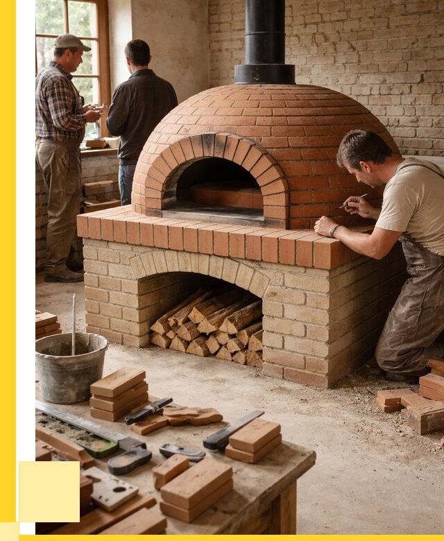 Помпейская печь дровяная для пиццы в Ишиме | ЭриданШм от 207860 р.