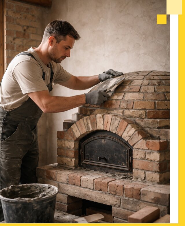 Изготовление и монтаж помпейских печей на заказ в Ишиме