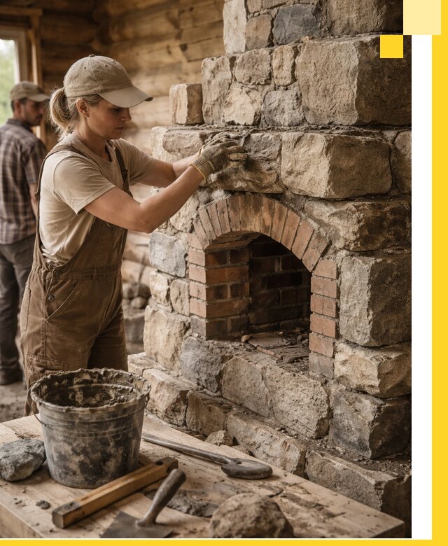 Каменные печи на заказ и монтаж в Ишиме, долговечные решения