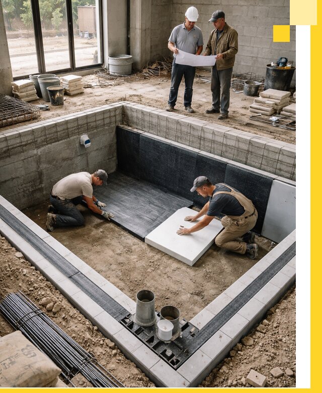 Проекты частных и общественных бассейнов под ключ в Ишиме