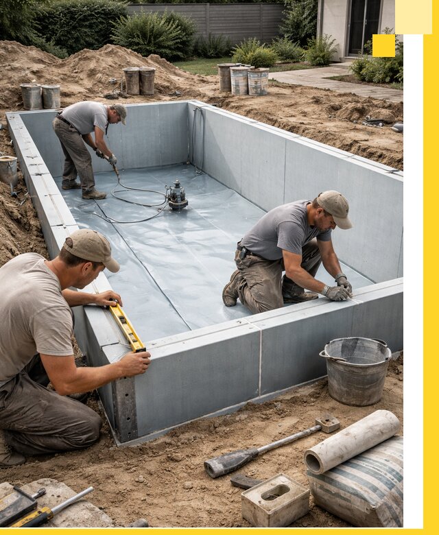 Профессиональный монтаж бассейнов под ключ в Ишиме с гарантией