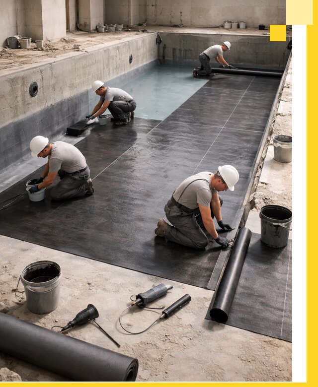 Профессиональная гидроизоляция бассейнов и чаш в Ишиме под ключ