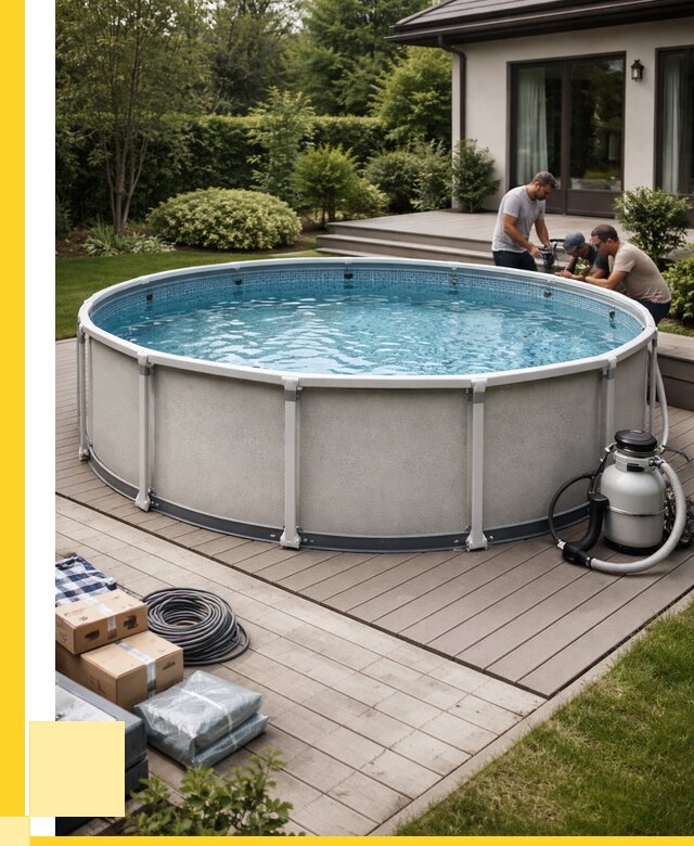 Купить каркасные бассейны в Ишиме от 46769 р. | ЭриданШм