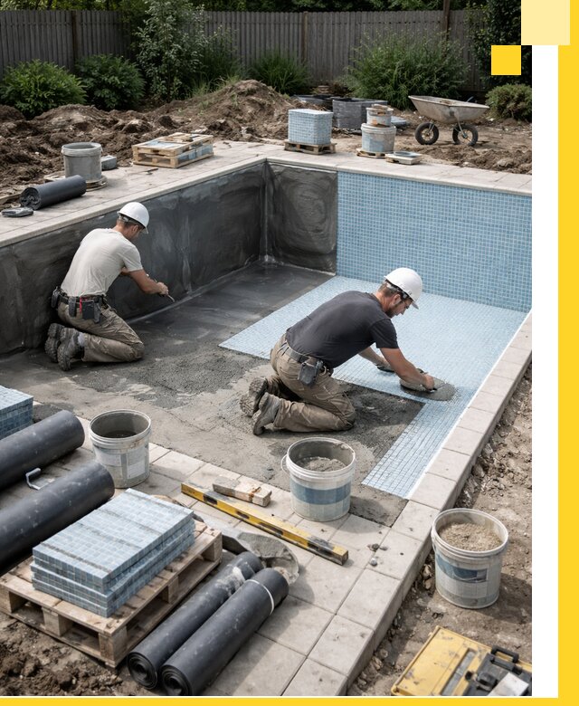 Проектирование и строительство стационарных бассейнов в Ишиме