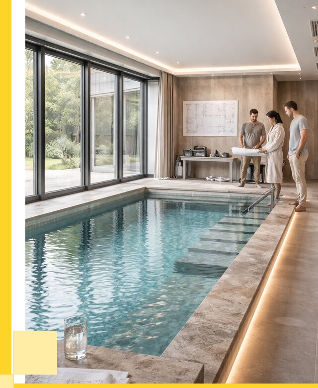 Закрытые бассейны под ключ в Ишиме от 2598250 р. | ЭриданШм