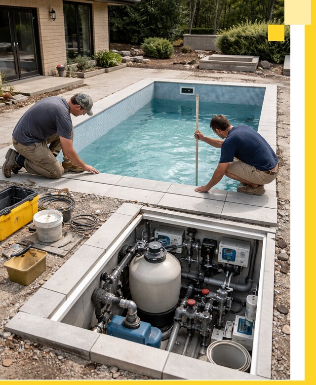 Строительство качественных домашних бассейнов под ключ в Ишиме