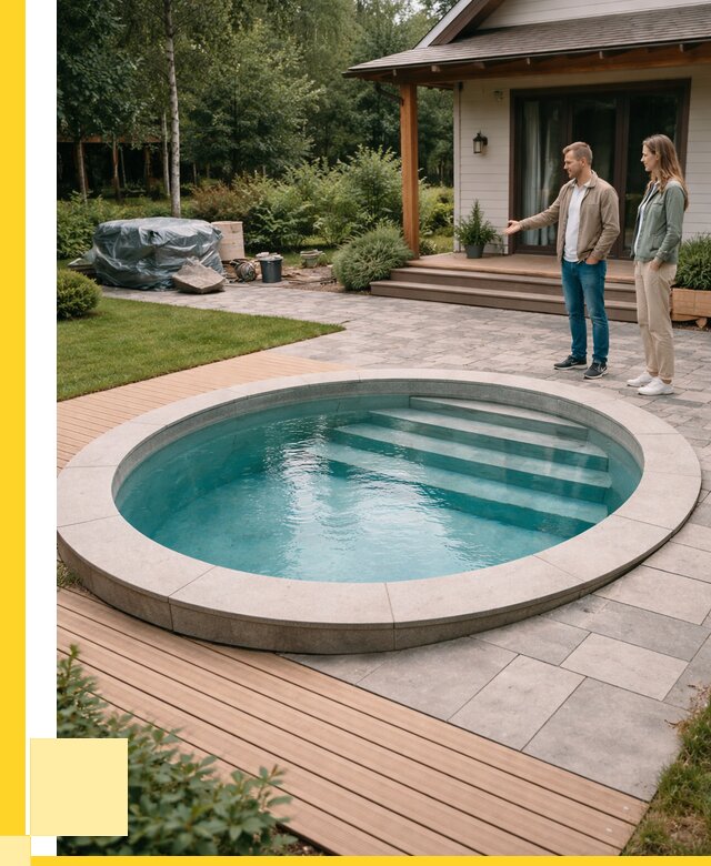 Бассейн на даче под ключ в Ишиме от 207860 р., ЭриданШм