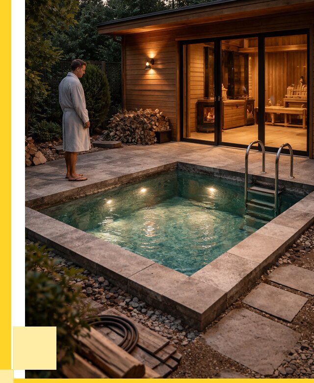 Бани с бассейном под ключ в Ишиме от 98734 р. | ЭриданШм