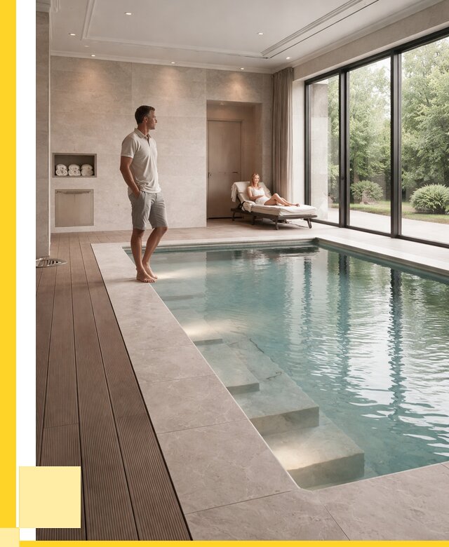 Бассейны в коттедже под ключ в Ишиме от 1247160 р. | ЭриданШм