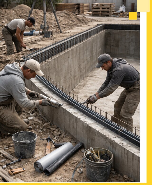 Качественный монтаж чаши бассейна в Ишиме под ключ с гарантией