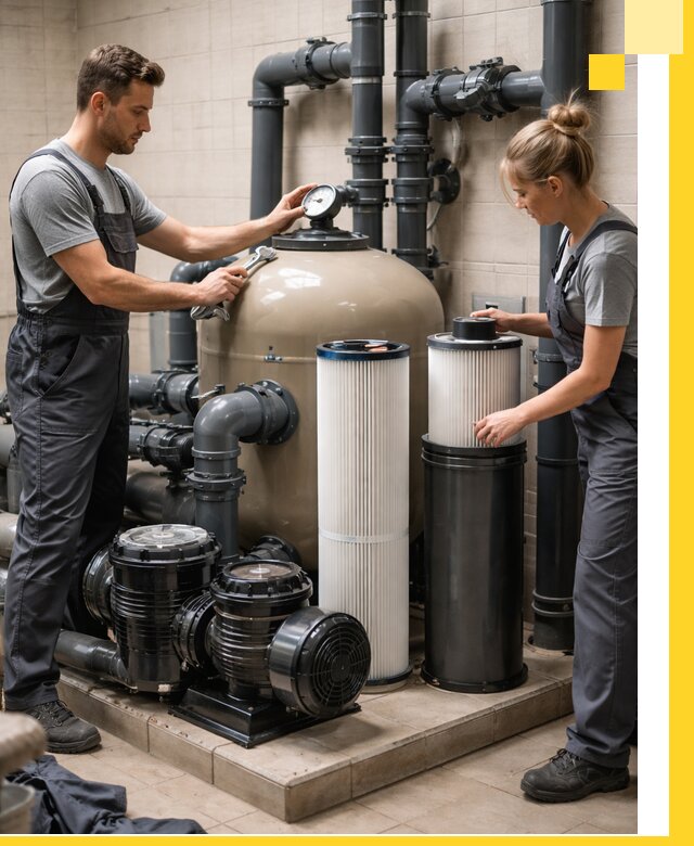 Фильтры и системы фильтрации для бассейнов в Ишиме