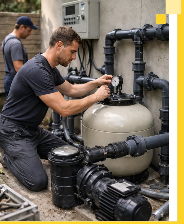 Поставка и монтаж фильтровального оборудования для бассейнов в Ишиме