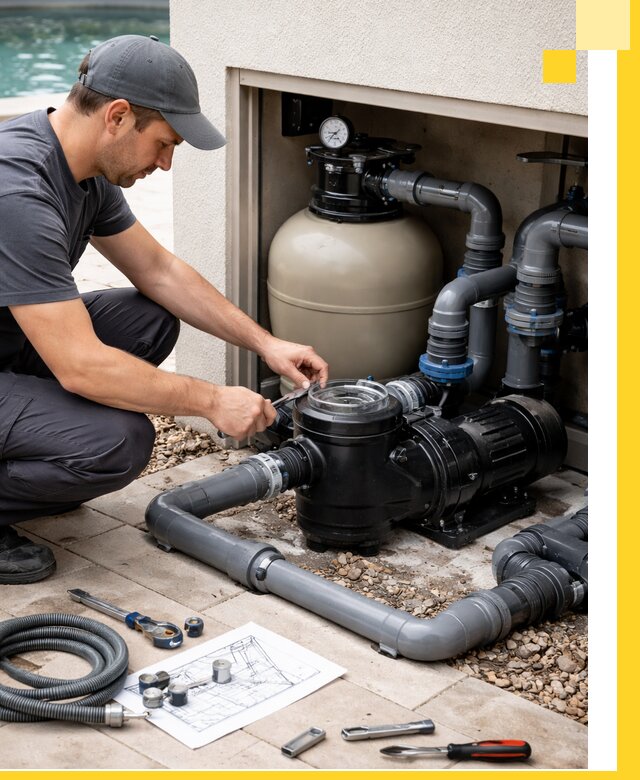 Поставка, монтаж и сервис насосов для бассейнов в Ишиме