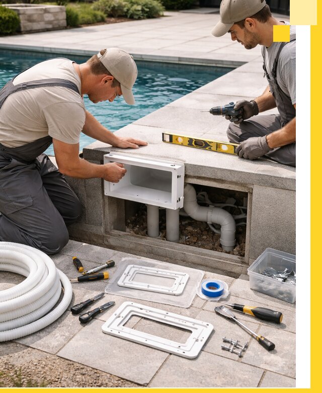 Поставка и установка скиммеров для бассейнов в Ишиме