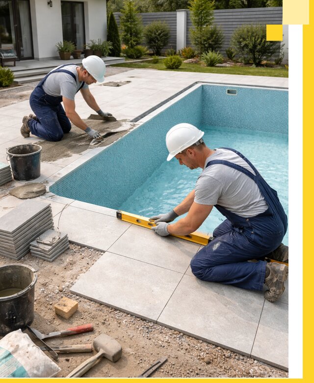 Строительство и монтаж плавательных бассейнов под ключ в Ишиме