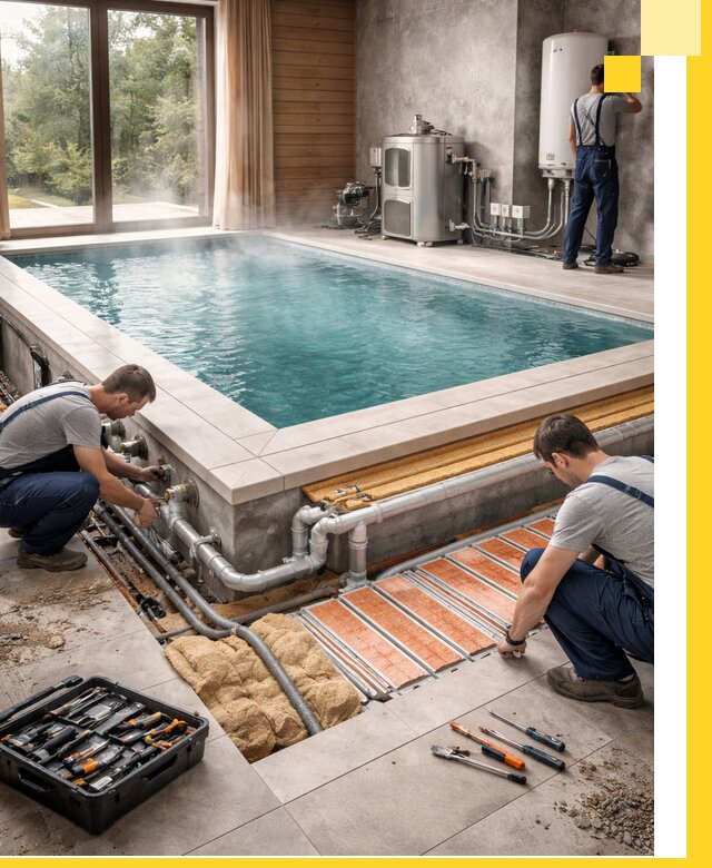 Проектирование и строительство тёплых бассейнов в Ишиме