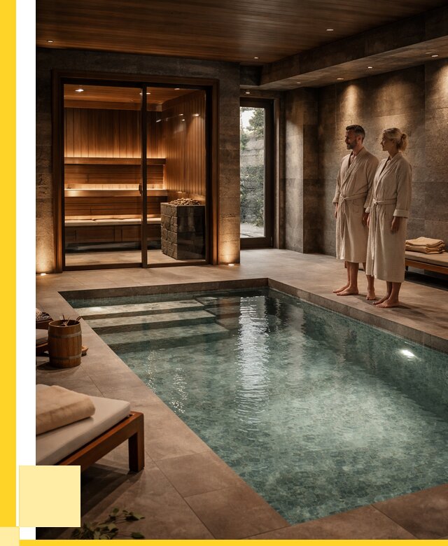 Сауна с большим бассейном в Ишиме от 1247160 р. ЭриданШм