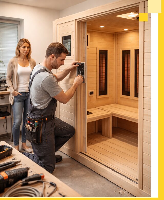 Инфракрасные сауны под ключ в Ишиме продажа и установка