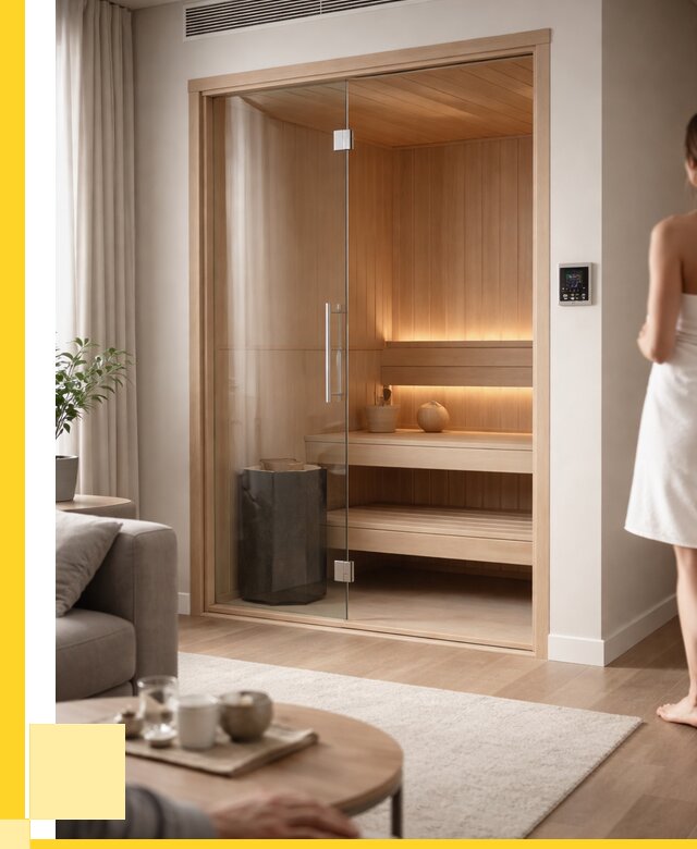 Сауна в квартире под ключ в Ишиме от 124716 р. ЭриданШм