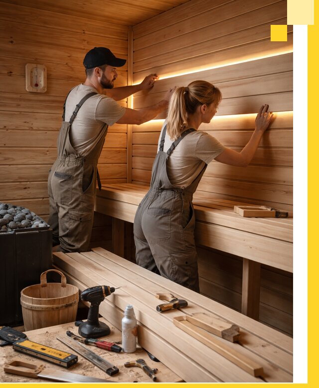 Дизайн саун и бань под ключ с индивидуальным проектом в Ишиме