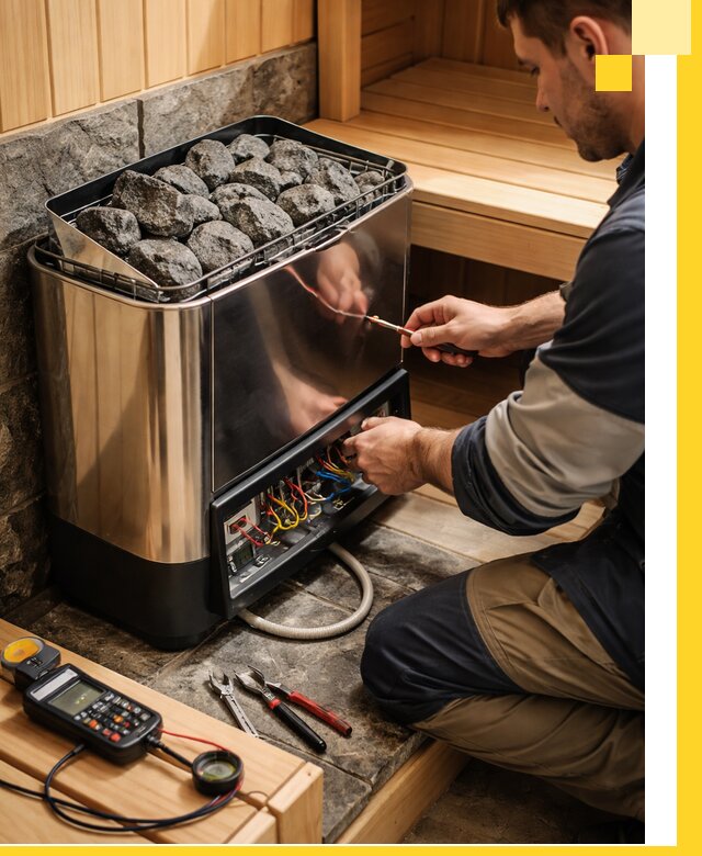 Продажа и установка электрокаменок для саун в Ишиме