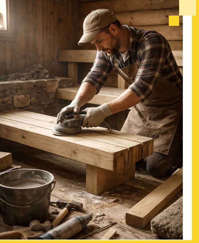 Ремонт бань под ключ в Ишиме с гарантией качества и сроков