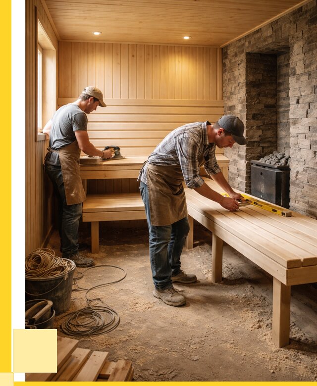 Отделка бани в Ишиме: внутренняя отделка от 3118 р. | ЭриданШм