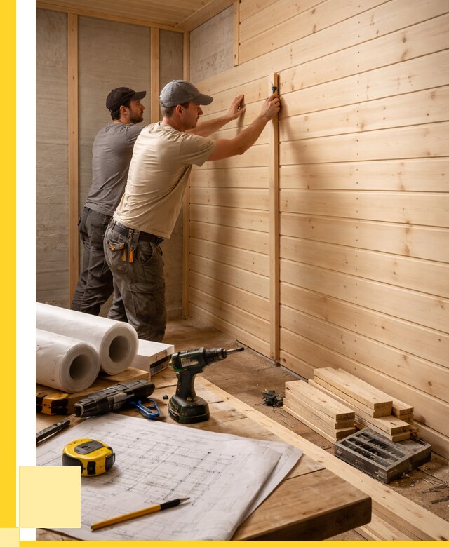 Обшивка бани вагонкой в Ишиме от 1247 р., ЭриданШм