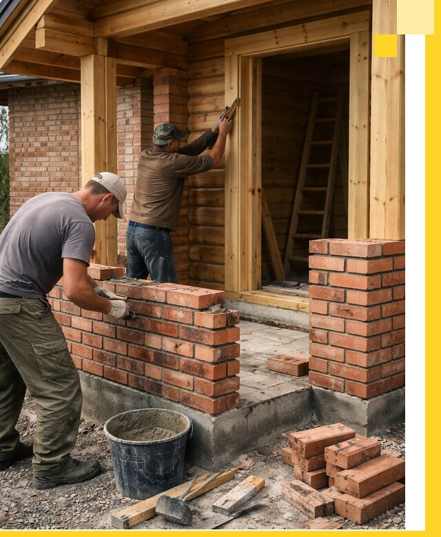 Строительство кирпичных бань под ключ в Ишиме с гарантией качества