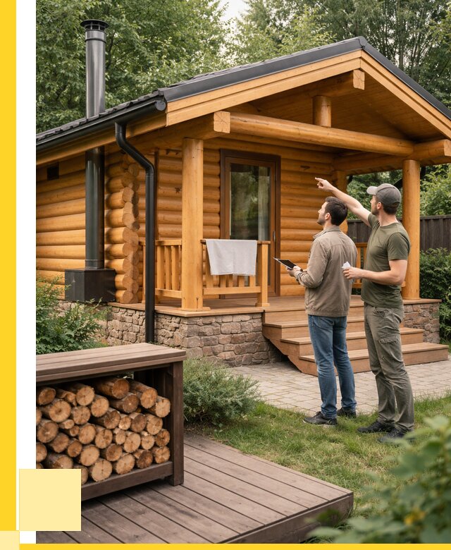 Бани для дачи под ключ в Ишиме от 259825 р. | ЭриданШм