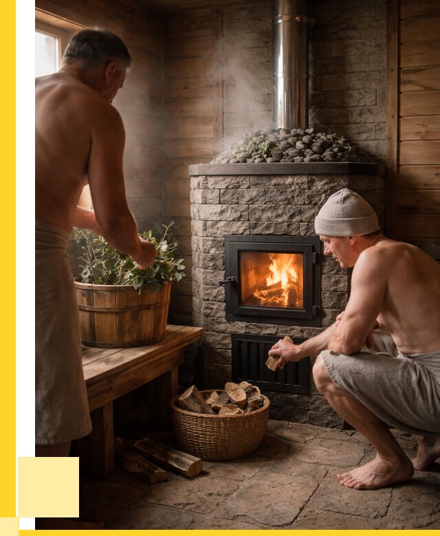 Банные печи под ключ в Ишиме от 46769 р. | ЭриданШм кирпичная