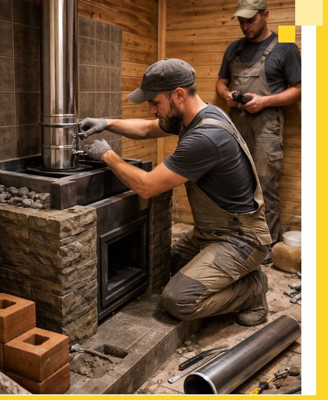 Изготовление и установка банных печей под ключ в Ишиме