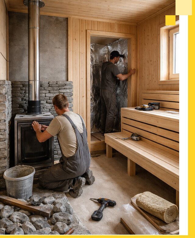 Строительство и изготовление бань под ключ в Ишиме