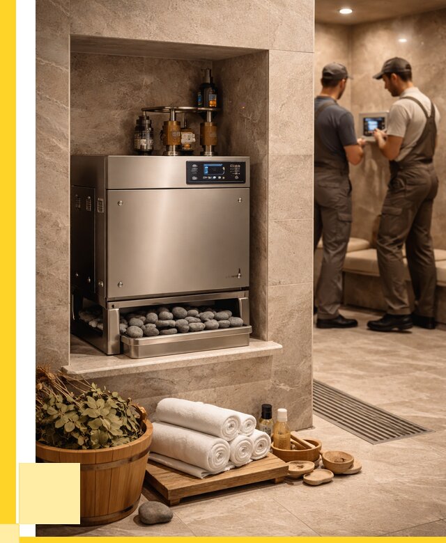 Парогенераторы для хамама в Ишиме от 77948 р. | ЭриданШм