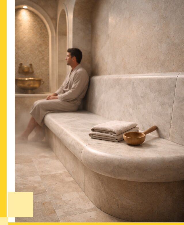 Сиденья для хамама в Ишиме под ключ от 12472 р. | ЭриданШм